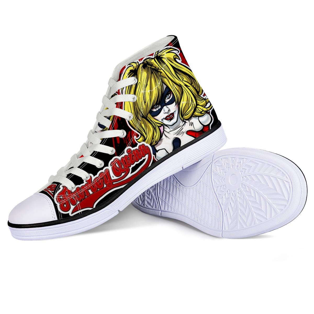 -- HA-013 -- All-Over Print Canvas Shoes --