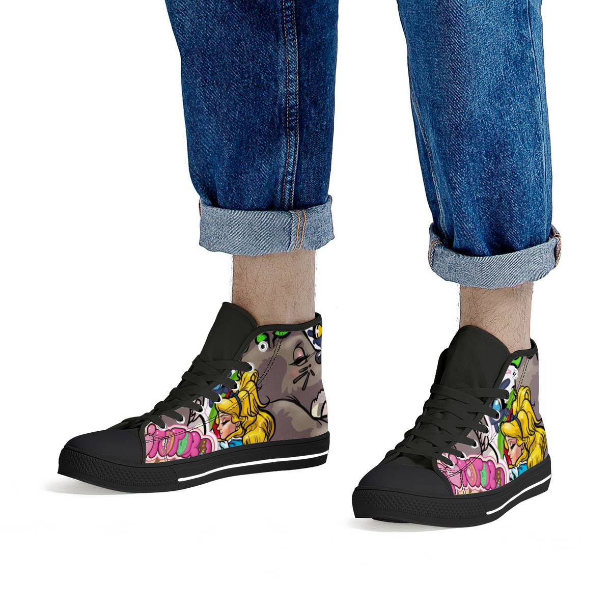 ALice and Totoro -- Canvas Black Sole --