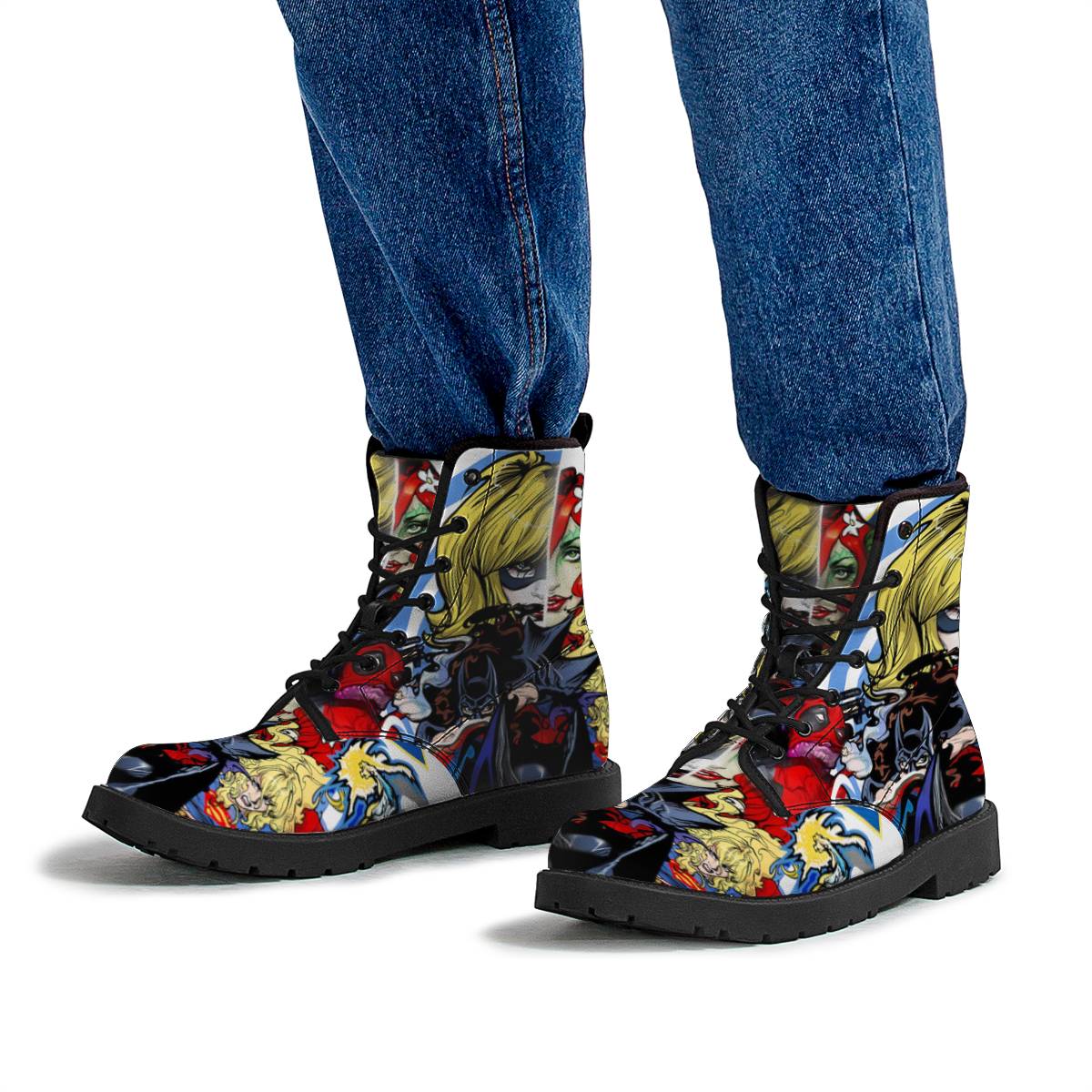 Pop Culture -- Leather Boots --