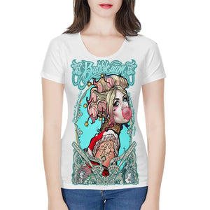 T-Shirt -- Bubblegum Harley --