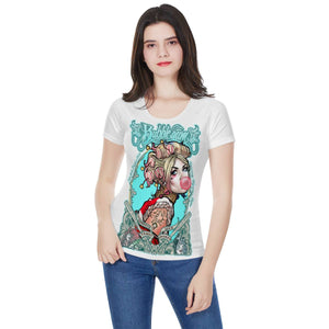T-Shirt -- Bubblegum Harley --