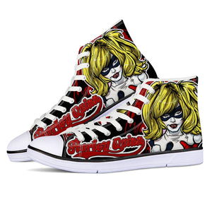 -- HA-013 -- All-Over Print Canvas Shoes --