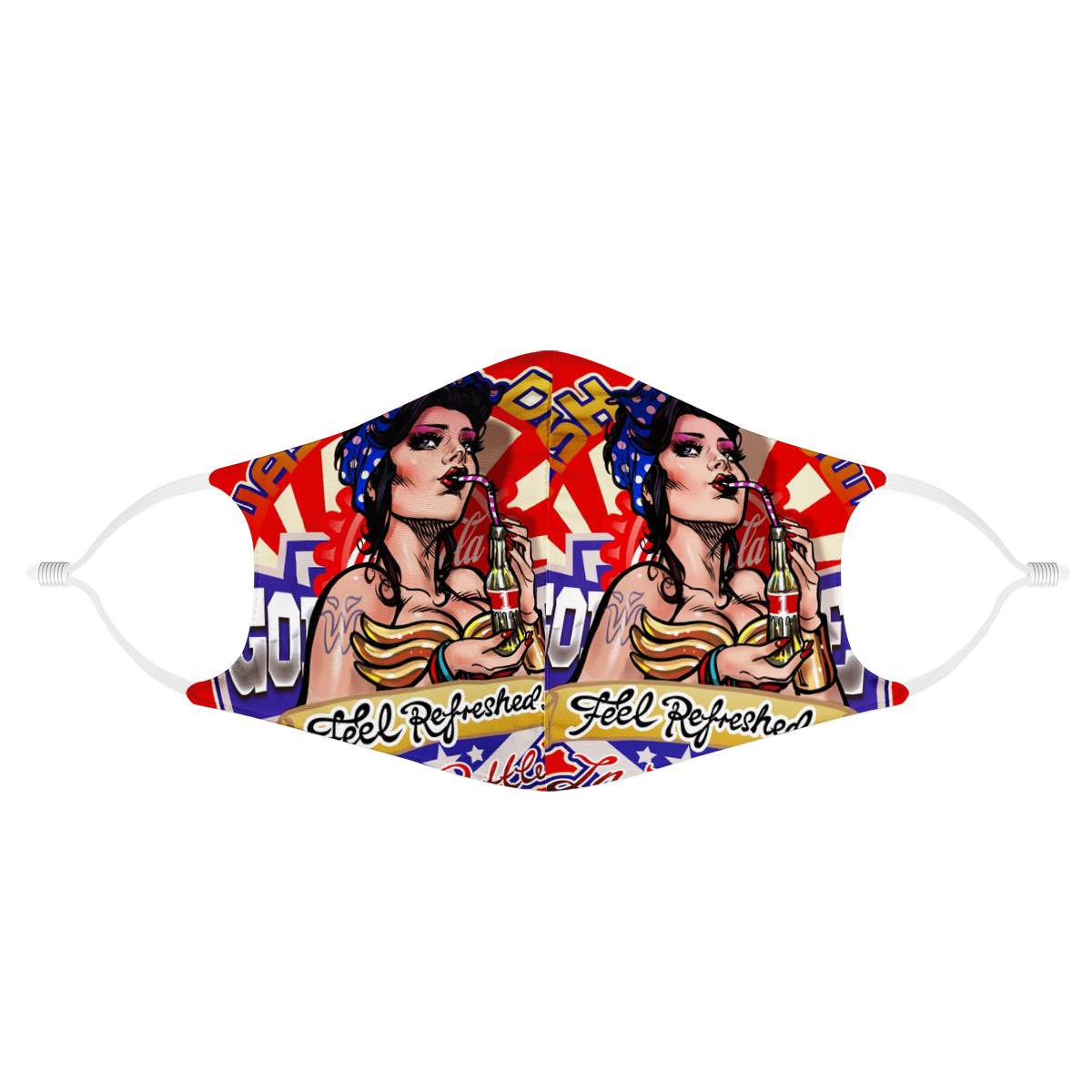 -- WW-002 -- T-Shirt with matching Face Mask  --