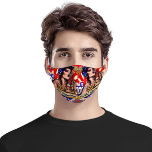 -- WW-002 -- T-Shirt with matching Face Mask  --