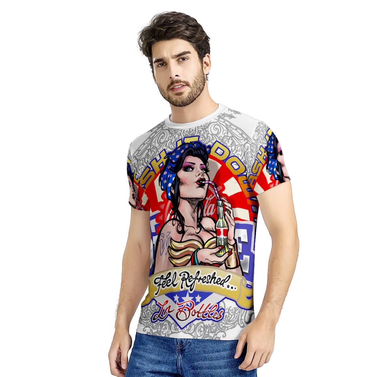-- WW-002 -- All-Over print Sublimation T-Shirt  -- 02 --