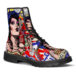 NEW IN -- WW-007 -- Leather boot --