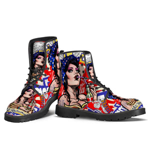 NEW IN -- WW-007 -- Leather boot --