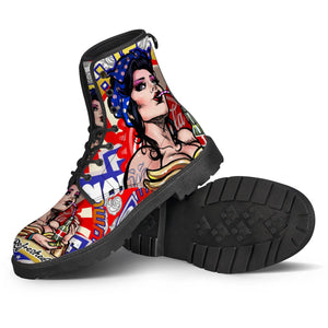NEW IN -- WW-007 -- Leather boot --