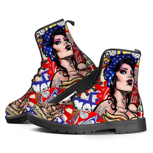 NEW IN -- WW-007 -- Leather boot --