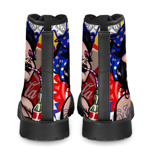 NEW IN -- WW-007 -- Leather boot --