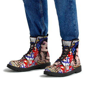 NEW IN -- WW-007 -- Leather boot --