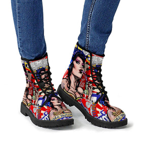 NEW IN -- WW-007 -- Leather boot --